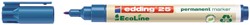 Viltstift edding 25 Eco rond 1mm blauw 1 Stuk