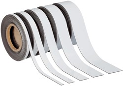 Bande magnétique MAUL 10mx50mmx1mm effaçable blanc 1 Stuk