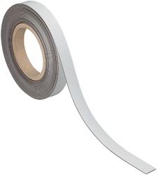 Bande magnétique MAUL 10mx20mmx1mm effaçable blanc 1 Stuk