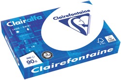 Kopieerpapier Clairefontaine Clairalfa A4 90gr wt 500 Vel