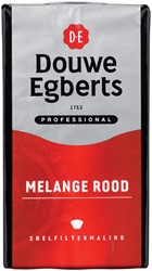 Café moulu pour filtre Douwe Egberts mélange Rouge 500g 500 Gram