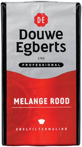 Café moulu pour filtre Douwe Egberts mélange Rouge 500g 500 Gram