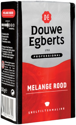 Café moulu pour filtre Douwe Egberts Mélange Rouge 250g 250 Gram-1