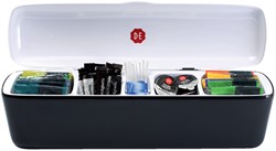 Présentoir de table Douwe Egberts 5 compartiment avec contenu noir 1 Stuk