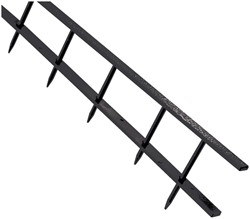 Bande à reliure GBC Surebind 25mm 10 broches noir 100 pièces 100 Stuk