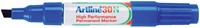 Marqueur Artline 30 biseauté bleu 2-5mm 1 Stuk