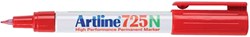 Fineliner Artline 725 ogive Fin rouge 1 Stuk