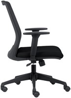 Chaise de bureau Euroseats Evora noir 1 Stuk-3