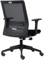 Chaise de bureau Euroseats Evora noir 1 Stuk-4