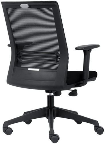 Chaise de bureau Euroseats Evora noir 1 Stuk-4