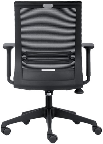 Chaise de bureau Euroseats Evora noir 1 Stuk-3