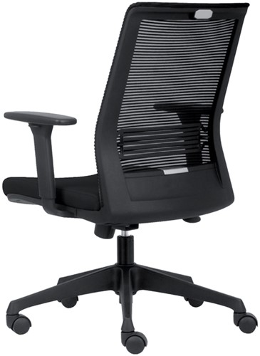 Chaise de bureau Euroseats Evora noir 1 Stuk-2