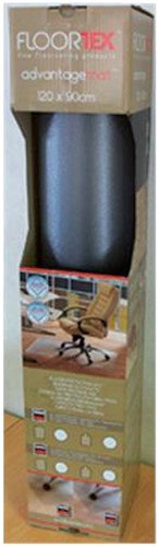 Tapis protège-sol Floortex PVC 120x90cm sol tendre pack retail 1 Stuk
