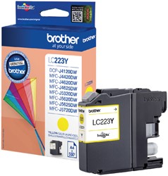 Cartouche d’encre Brother LC-223Y jaune 1 Stuk