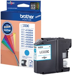 Cartouche d’encre Brother LC-223C bleu 1 Stuk