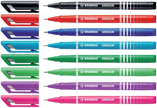 Fineliner STABILO Sensor 189/41 Fin bleu 1 Stuk-2