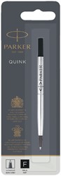 Recharge roller Parker Quink Fin noir blister 1 pièce 1 Stuk