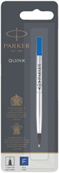 Recharge roller Parker Quink Fin bleu blister 1 pièce 1 Stuk