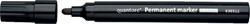 Viltstift Quantore perm rond 1-1.5mm zwart 1 Stuk