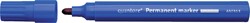 Marqueur Quantore permanent ogive 1-1,5mm bleu 1 Stuk