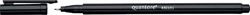 Fineliner Quantore 0.4mm zwart 1 Stuk