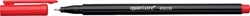 Fineliner Quantore 0.4mm rood 1 Stuk