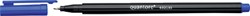 Fineliner Quantore 0.4mm blauw 1 Stuk