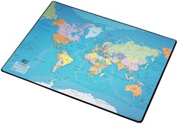 Sous-main Esselte 40x53cm avec carte du monde NL 1 Stuk