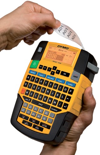 Labelprinter Dymo Rhino 4200 azerty 19mm geel 1 Stuk-3