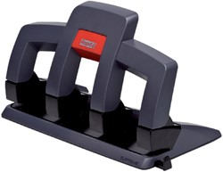 Perforateur Rapid SP34 PressLess 4 trous 30 feuilles noir 1 Stuk