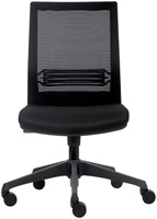 Chaise de bureau Euroseats Evora noir 1 Stuk