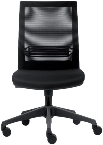 Chaise de bureau Euroseats Evora noir 1 Stuk