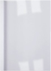 Couverture de reliure thermique GBC A4 1,5mm lin blanc 100 pièces 100 Stuk