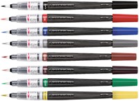 Feutre Pinceau Pentel XGFL-101X noir 1 Stuk-2