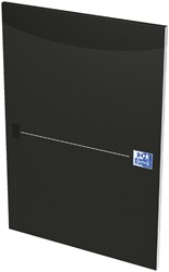 Bloc-notes Oxford Office Smart A4 ligné 50 feuilles 80-90g noir 1 Stuk