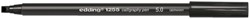 Feutre-Calligraphe edding 1255 5,0mm noir 1 Stuk
