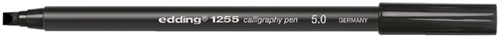 Kalligrafiepen edding 1255 5.0mm zwart 1 Stuk