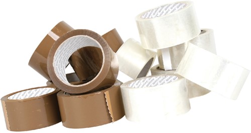 Ruban d'emballage Quantore 50mmx60m PP transparent 6 rouleaux 6 Rol-2