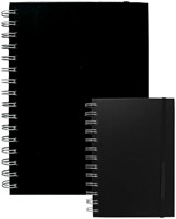 Notitieboek Quantore A5 sp lijn 192pg 80gr zwart 1 Stuk-3