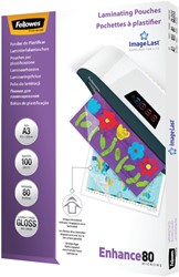 Lamineerhoes Fellowes A3 2x80micron glans 100 Stuk