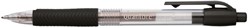 Stylo Gel Quantore Grip rétractable 0,7mm noir 1 Stuk