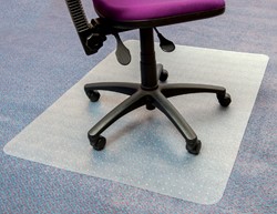Tapis protège-sol Floortex PVC 120x150cm pour sol tendre 1 Stuk