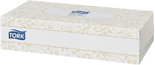 Mouchoirs Tork Premium 140280 2 épaisseurs blanc 100 feuilles 100 Vel-2