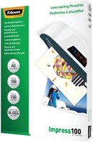 Pochette de plastification Fellowes A3 2x100micron brillant 100 pièces 100 Stuk