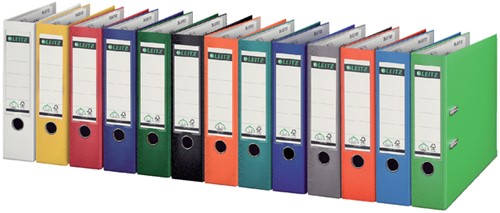 Classeur à levier Leitz 1010 180° A4 80mm PP bleu 1 Stuk-2