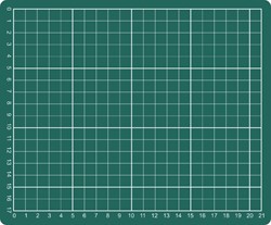 Snijmat A5 230x190mm groen 1 Stuk