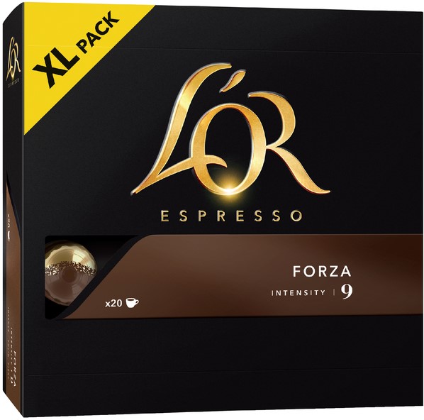 Café L'Or Espresso Forza 20 capsules 20 Stuk bij Bonnet Office