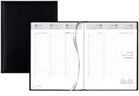 Agenda 2027 Quantore A5 7 jours/2 pages 4 langues noir 1 Stuk