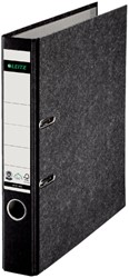 Classeur à levier Leitz 1050 180° A4 50mm carton recyclé noir 1 Stuk