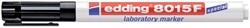 Viltstift edding 8015  lab rond 0.75mm zwart 1 Stuk